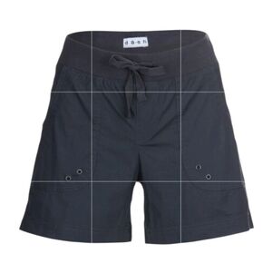 da-sh Nicole Black Drawstring Shorts